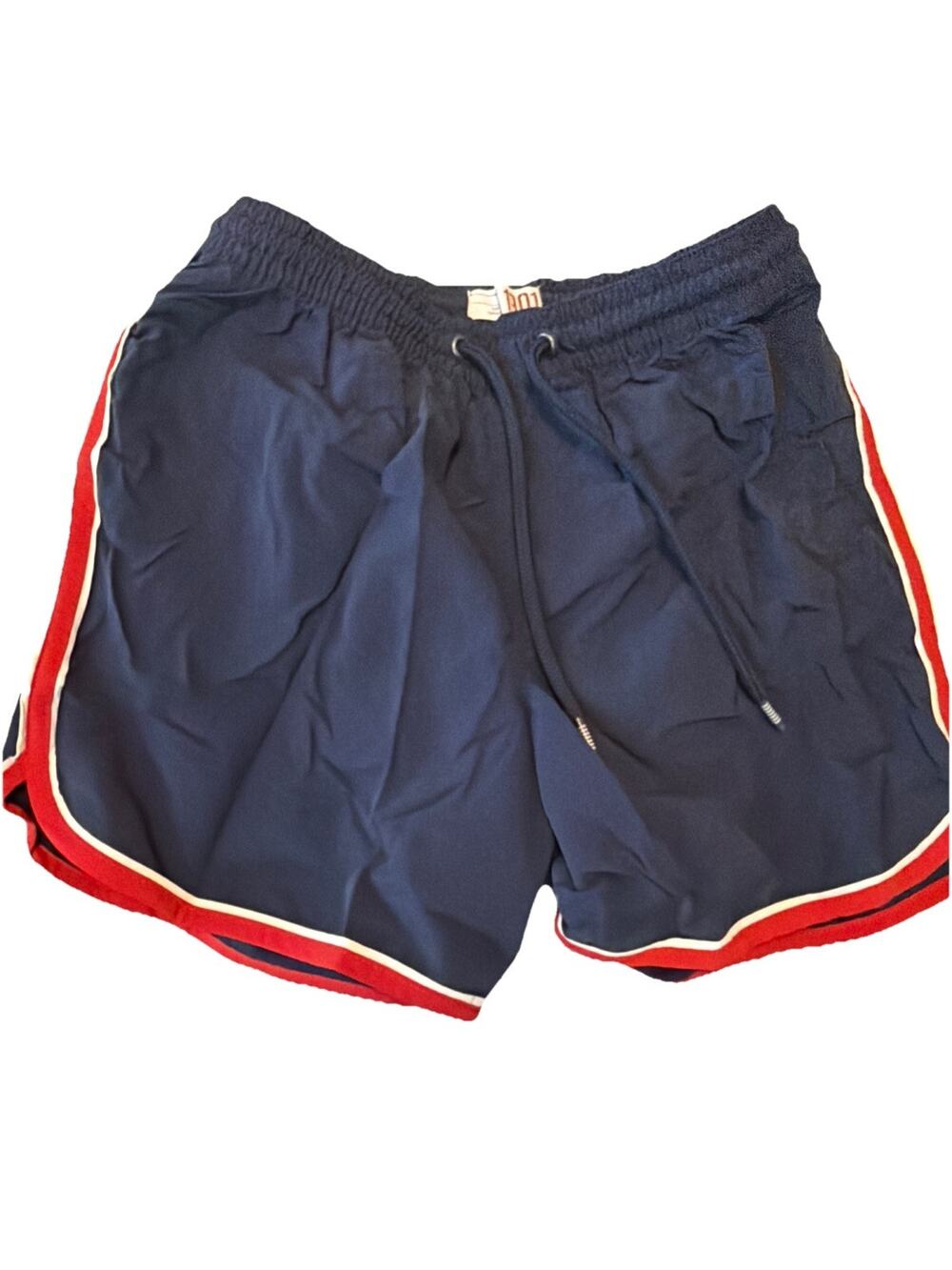 1901 Shorts Mens Small Slim Fit Navy Blue Hybrid Shorts/bathing Suit